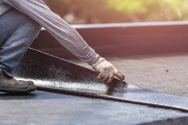 Professional Emergency Waterproofing technician working in Okemos, MI